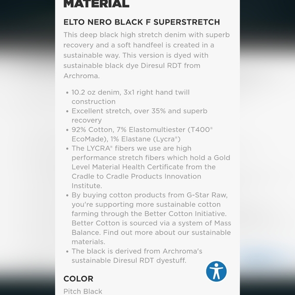 G-Star Arc 3D - Black Jeans 26×28 - Picture 10 of 10